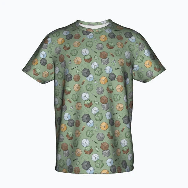 Męska Koszulka Personalizowana Full Print – 100% Bawełna - AOP