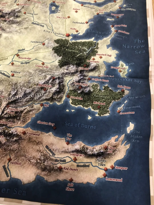 Mapa Fantasy, druk personalizowany, druk na tkaninach, druk na softshellu,